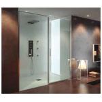 FRONTAL DUCHE FIXO + PORTA ABRIR STANDARD ST2F VIDRO DECORADO