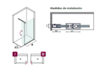 PAINEL DUCHE FIXO STANDARD NATURE NT2S VIDRO DECORADO - Image 2