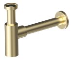 AQUAGRIF SIFÃO OURO ESCOVADO LAVATÓRIO