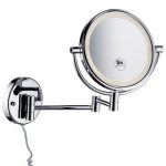 ESPELHO DE AUMENTO 5x COM LED DE 4W